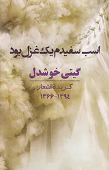 اسب سفیدم یک غزل بود